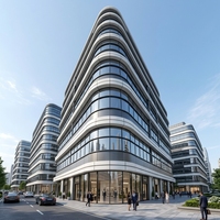 Revêtement en aluminium moderne sur mesure pour centres commerciaux et villas – Service complet pour le projet de façade de bâtiment complet au Kazakhstan