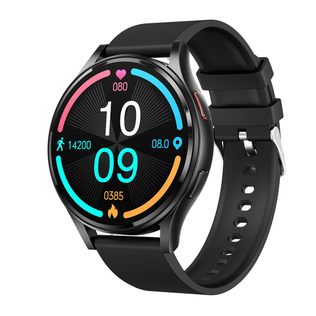 GE30 AMOLED Smartwatch Screen for Calling Body Temperature Tracking Heart Rate Monitoring Sports Functions 5-10 Days