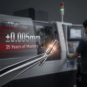 VOLCRIX Custom Precision Swiss CNC <strong>Machining</strong> <strong>Service</strong> | 35 Years Custom Experience | Micro Swiss Turned Components Micro Parts - Product Image 3