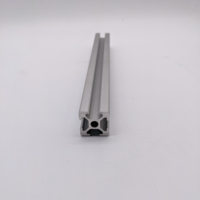 Profils d'extrusion en aluminium noir 20x20, profil en aluminium à fente en T 2020, profil en V