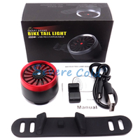Schwere kalte USB-Fahrrad helm Licht Fahrrad Rücklicht Outdoor LED Fahrrad Rücklicht