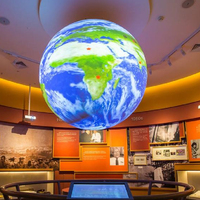 Pantalla LED Creativa HD de Alta Calidad Personalizada para Interiores, Pantalla LED Esférica de 360 Grados para Publicidad