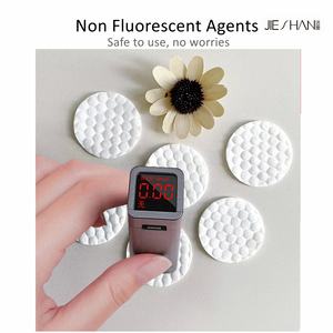 Kedatangan Baru Jieshan JS2194 Kapas Sekali Pakai Penghapus Rias Wajah Bersertifikat GOTS & FSC Lembut Tipis 1 Lapis Umur Simpan 3 Tahun - Product Image 6