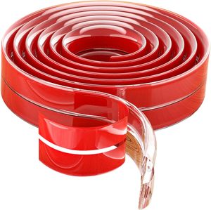 Protectores de Esquinas Transparentes en Forma de U de TPE Rojos para Muebles con Adhesivo Fuerte para Mayor Seguridad - Product Image 5