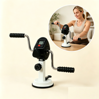 Mini-vélo d'exercice portable pour bras et épaules, à manivelle, à fixer sur table, appareil de fitness pour personnes âgées à domicile