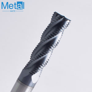 Usato per fresatura ruvida HRC50-70 D4-20mm 4-Flute in carburo solido sgrossatura frese fresatrice CNC punte per Router - Product Image 4