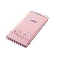 Mini-carnet de bureau personnalisé avec impression de conception de bobine en spirale, couverture unie par sublimation pour l'université, options d'achat en gros bon marché