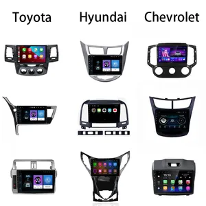 Universal All Car Frame And Wire And Canbus Factory Direct Sales Android Radio Frame Car Screen Navigator Fascia Frame