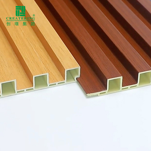 Panneau mural en WPC écologique avec plinthe et garniture assorties |   Solution complète de revêtement mural intérieur pour hôtels et appartements - Product Image 5