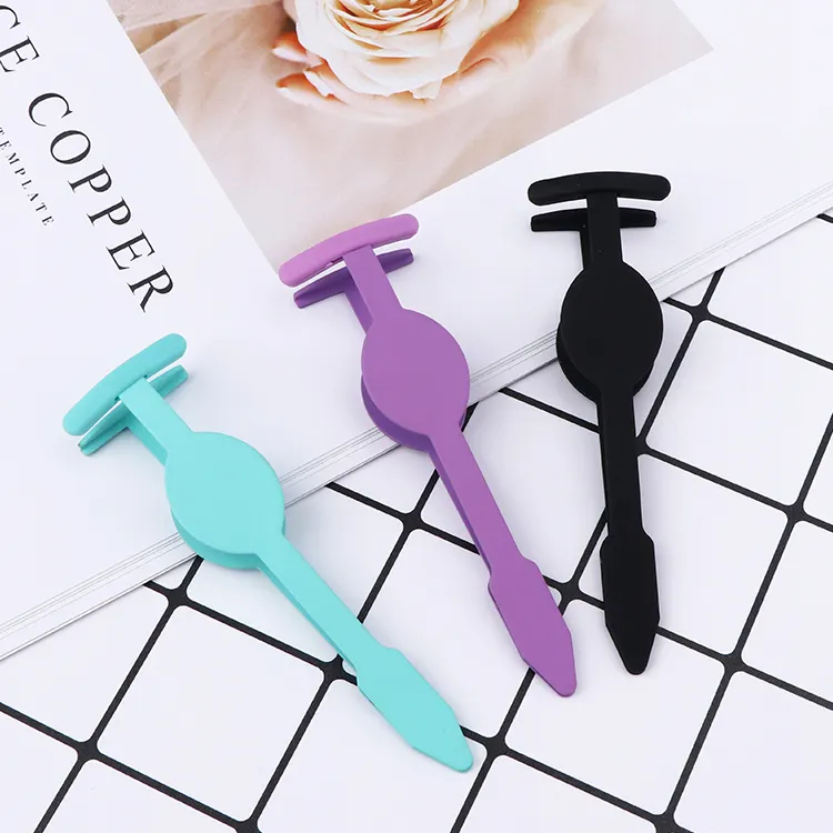 Professional custom volume eyelash extension tweezers with package