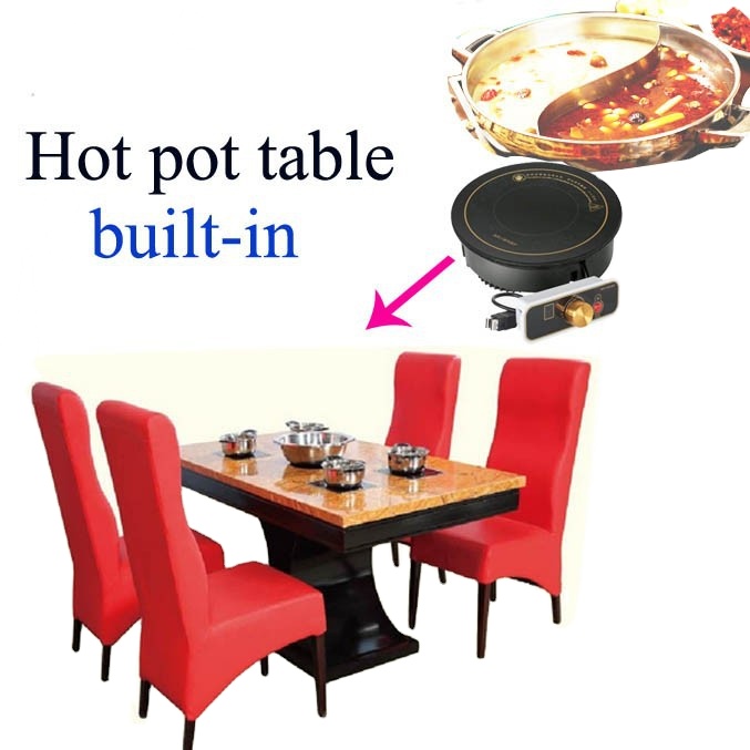 Стол для горячего горшка Shabu с индукционной плиткой