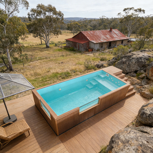 Piscine architecturale avec système de débordement périmétrique et éclairage intégré - Product Image 4