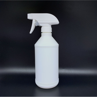 Bouteille de pulvérisation de brouillard chimique en plastique PE, pulvérisation Fine, déclencheur en mousse pour plante, brumisateur de jardin, assainisseur d'air, nettoyage, 500ml, 1 litre