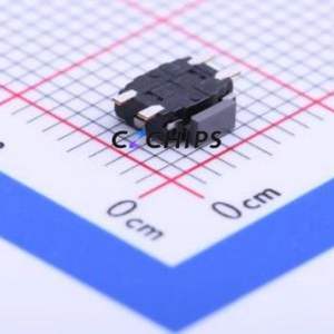 EVQPUA02K Tactile Switch SMD,4.5x4.7mm Switch Single Pole Single Throw Rectangle Button 2.2N Horizontal Mount - Product Image 2