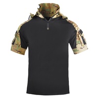 Chemise de chasse tactique à manches longues pour hommes adultes, en toile unie, respirante, à séchage rapide, antistatique et anti-poussière