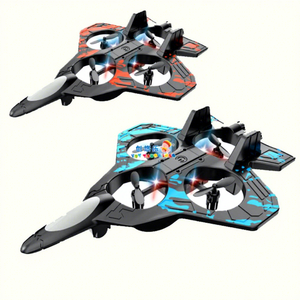 เครื่องบินเจ็ทเฮลิคอปเตอร์ EN71น้ำหนัก2.4กรัมน้ำหนักเบาเครื่องบินของเล่นที่บินได้พร้อมไฟ - Product Image 1