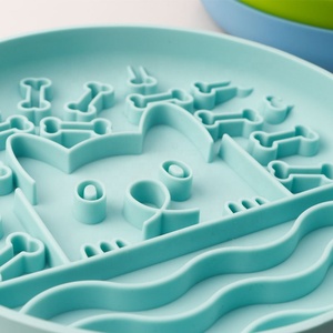 Assiette à lécher en silicone de qualité alimentaire pour chiens, anti-étouffement, antidérapante, résistante aux retournements, durable - Product Image 3