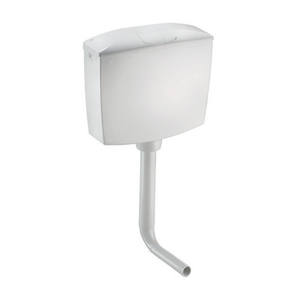 Cisterna para Inodoro Oliver Smeraldo de Doble Descarga, 3-6 Litros, Blanca - Product Image 1