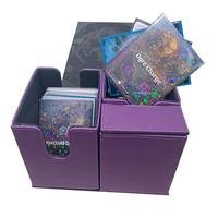 Boîte de pont en cuir PU, personnalisée, pour jeux de société, cartes à rabat pour jeux MTG, offre spéciale
