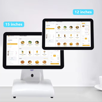 Máquina de Caixa Registradora com Tela Touch de 15" Sistema Android, Sistema POS Tudo em Um, Software para Varejo e Restaurantes