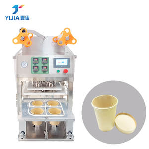 آلة ختم أكواب الزبادي والجبن من YIJIA - معدات تعبئة الأكواب ذات الاستخدام الواحد، معدات طهي مع ضمان لمدة سنة واحدة - Product Image 4