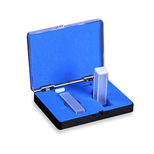 Cuvette en quartz 10 mm, cuvette en quartz fluorescente <span class=keywords><strong>UV</strong></span> pour spectrophotomètres de laboratoire, micro-cellule en quartz - Product Image 1