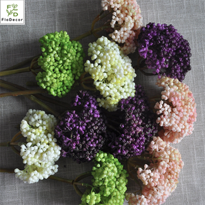Holesale Artifcial eeal Ouch och Resh reeries ydrangea uuds ruruit EEDS Loral ececoration For Wedding v. - Product Image 5