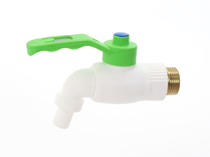 Nhà Máy Cung Cấp Chất Lượng Cao Nhựa Thổ Nhĩ Kỳ Bibcock Tap Thổ Nhĩ Kỳ Vòi Với Sắt Xử Lý - Product Image 3