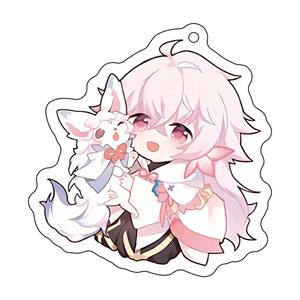 Llavero FATE FGO Interlayer: Colgante Periférico de Little Sun, Tower Cat, Merlin, Caster, Golden Flash, General Saber - Product Image 1