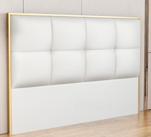 Cabeceros de Cama Modernos Tapizados en Cuero PU con Marco de Madera de Pino, Tamaño Queen/King, para Hotel - Product Image 3