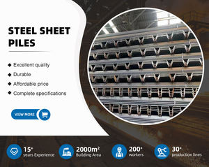 Profil struktur ASTM AISI S355GP S390GP Q235 tumpukan baja tumpukan besi baja baja - Product Image 6