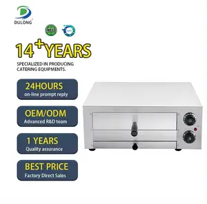 Custom Wholesale Restaurant Kitchen Equipment Home use Stainless Steel Commercial Electric Pizza Oven