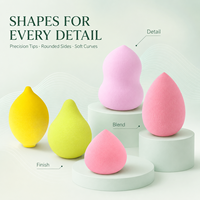 Oferta Especial: Esponja Cosmética de Maquillaje sin Látex, Forma Personalizada OEM, para Distribuidores y Pedidos al por Mayor