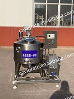 VBJX Machine industrielle pour la fabrication de sauce à jus et la fabrication de purée d'avocat au lait, bain-marie, pasteurisation, pasteurisateur, agitateur