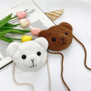 Bolso Bandolera de Peluche con Diseño de Oso Teddy y Bolso de Mano para Estudiantes, Set de Regalo Festivo para Niñas, Venta al Por Mayor - Product Image 1