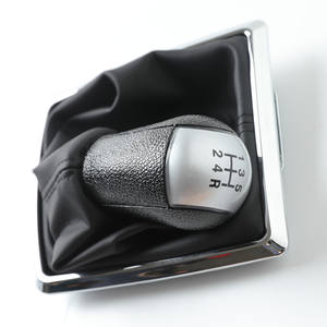 Poignée de levier de vitesse en cuir pour Ford Focus 5 ou 6 vitesses, design ergonomique - Product Image 4