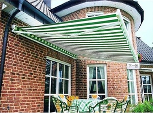 Toldos de tela retráctiles de aluminio, toldo para sombra de sol al aire libre - Product Image 4