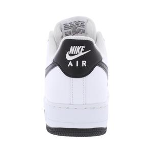 Chaussures unisexes Nike Air Force 1 '07 en cuir blanc noir style basketball - Product Image 3