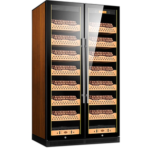3000 <b>Cigars</b> <b>Large</b> Capacity Ammonia and Fog Removal Glass Door Cabinet Cedar Lined <b>Cigar</b> <b>Box</b> - Product Image 4