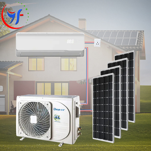 เครื่องปรับอากาศติดผนังแบบแยกส่วน ระบบไฮบริดพลังงานแสงอาทิตย์ 48V สำหรับใช้งานนอกระบบ  กำลังไฟ 9000 12000 18000 24000 BTU รุ่น YF-ACDC-12K/18K/24K Ai  สินค้าขายดี - Product Image 1