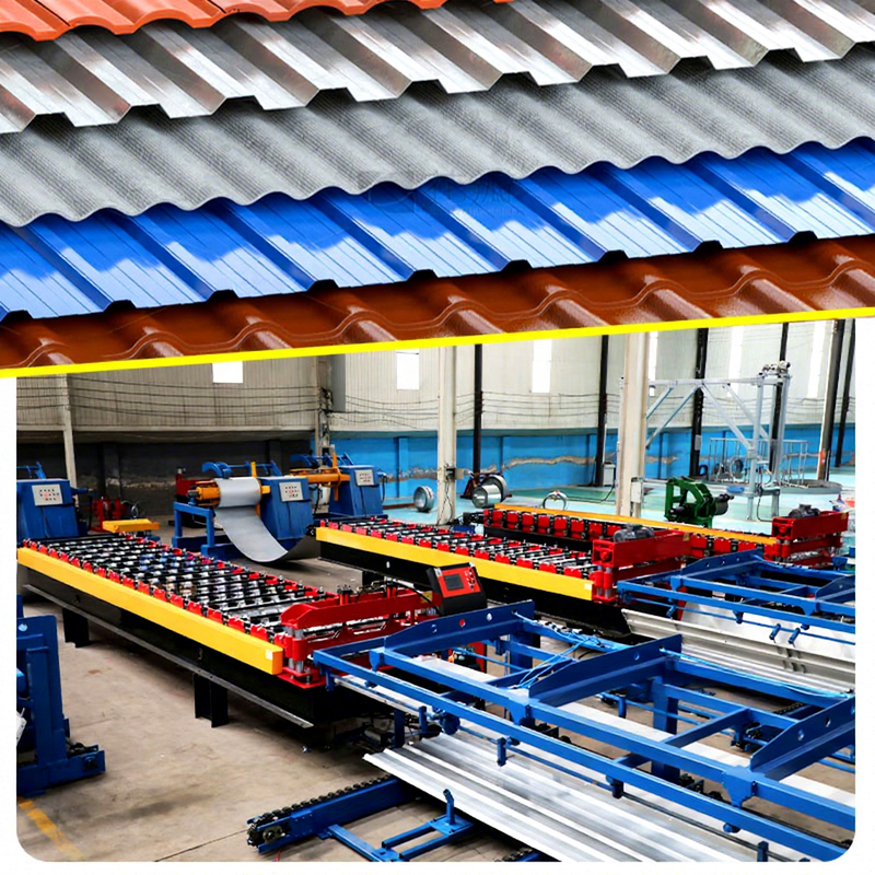 Hebei Liming 914mm Trapezoidal Roof Sheet
