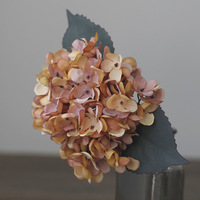 Party Hotel Hochzeits dekoration Tisch dekorative Blumenstrauß Künstliche Herbst farbige Hortensie Blume