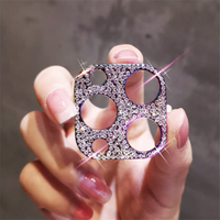 Protection d'écran en verre trempé diamant 99% transparente, anti-traces de doigts, avec colle intégrale pour caméra, pour 13/13 Pro Max