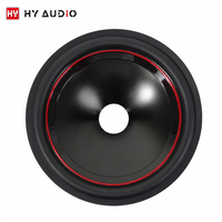 Pièces de rechange pour enceintes HY AUDIO, service OEM/ODM, cône d'enceinte en caoutchouc, contour en caoutchouc, cône en plastique injecté, taille du col 26,5 mm