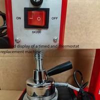 Machine de vulcanisation multi-positions pour réparation de pneus avec composants à engrenages, contrôle automatique, patch à chaud temporisé 500W 110V/220V