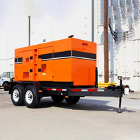 Anhänger-Dieselgenerator 30kW 50kW 60kW 70kW 80kW 10kW 10kVA Dreiphasig 15 kW 15kVA 20kVA 20 kW 50/60Hz Leiser Dieselgenerator