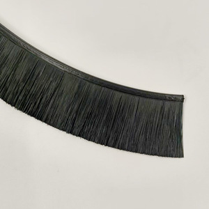 Industrial Dustproof <b>Brush</b> Nylon Bristle Black Customizable Thickness Mechanical Tool <b>Brush</b> Part 01 Qianshan Origin - Product Image 1
