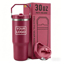 Termo de Acero Inoxidable de Doble Pared con Aislamiento Térmico de 12-24 Horas, 20oz/30oz, con Logotipo Personalizado, Ecológico, para Gimnasio y Camping