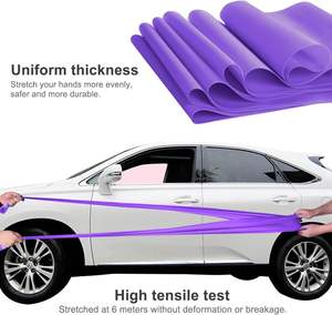 CHENGMO sport 30 libbre fasce elastiche più spesse lunghe 1.5M <span class=keywords><strong>per</strong></span> <span class=keywords><strong>Pilates</strong></span>, Yoga, Fitness, palestra, fasce di allenamento <span class=keywords><strong>per</strong></span> la forza - Product Image 3