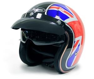 קסדת חצי פנים וינטג' רטרו אוניברסלית לכל עונות השנה, ניידת, איכותית, עשויה ABS, לרכיבה כפולה, דגם 2026 - Product Image 6